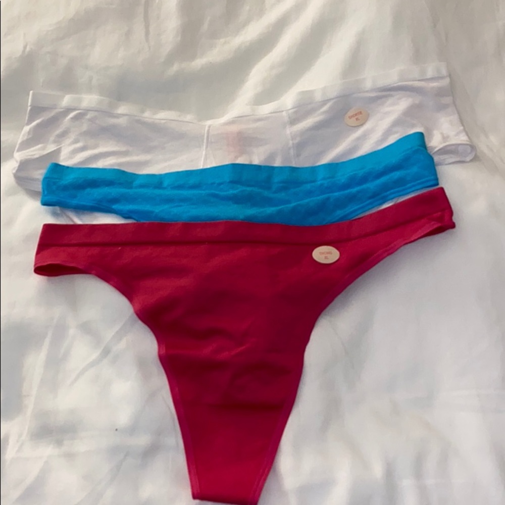 Womens 3pk underwear  (2thongs,1shortie panty)